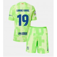 Barcelona Lamine Yamal #19 3rd trikot Kinder 2024-25 Kurzarm (+ Kurze Hosen)